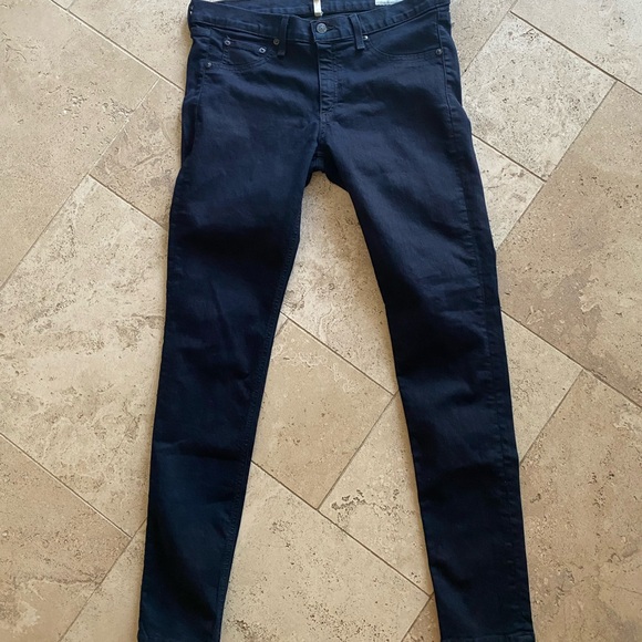 Rag & Bone The Legging Jean Wash Midnight & Skinny Denim Dark Blue Size 31 - Picture 4 of 11